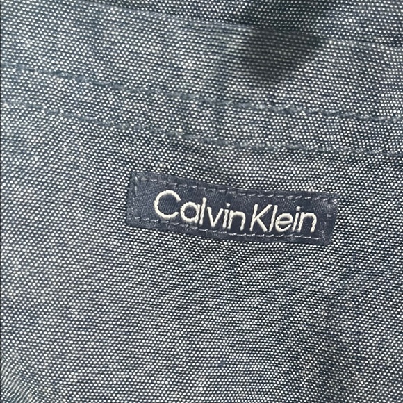Calvin Klein Blue Overalls with Adjustable Straps - Picture 3 of 5